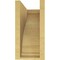 Ekena Millwork 6"W x 12"D x 12"H Classic Helena Rough Cedar Woodgrain TimberThane Corbel, Primed Tan CORUR06X12X12HELRCPR - alternate 3